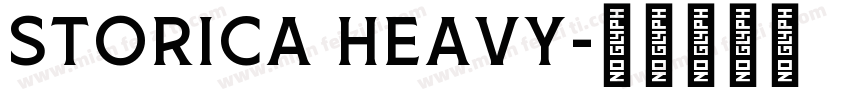 Storica Heavy字体转换